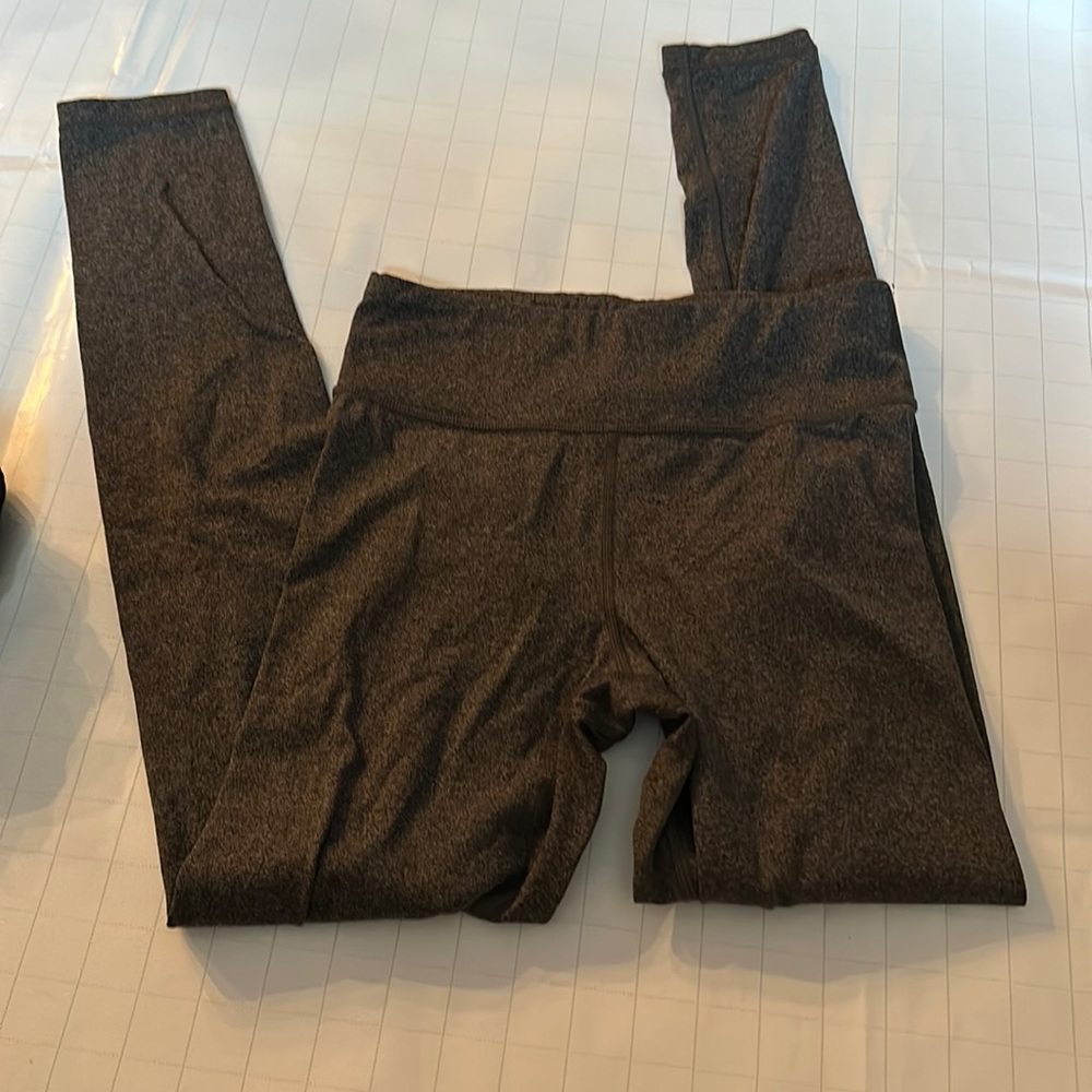 Athleta: Gray High Rise Powervita Chit Chat legging by Athleta